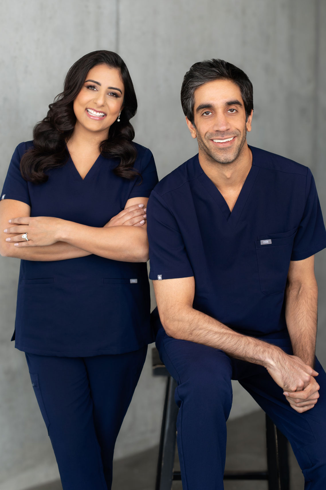 Ashley and Dr. Dhatt